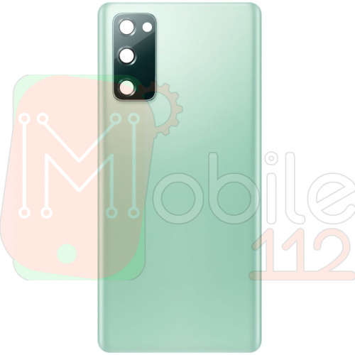 Задня кришка Samsung Galaxy S20 FE G780F (зелена зі склом камери)