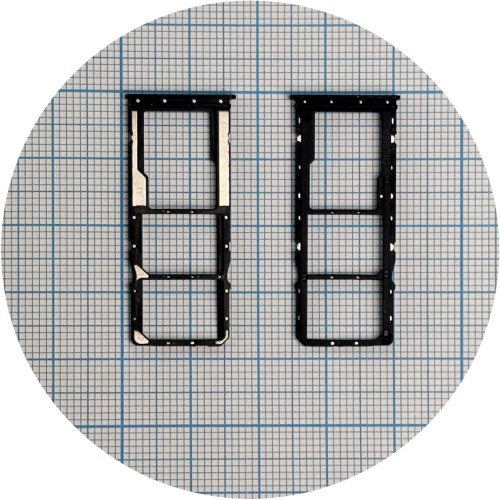 Тримач Sim картки Xiaomi Poco X5 (чорний 2 SIM (1 SIM + Micro SD))