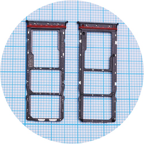 Тримач Sim картки та картки пам'яті Motorola Moto E13 XT2345 (зелений на 2 SIM + MicroSD)
