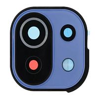 Скло камери Xiaomi Mi 11 Lite, Xiaomi Mi 11 Lite 5G, Xiaomi 11 Lite 5G NE (з блакитною рамкою)