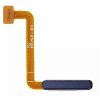 Шлейф Samsung Galaxy M34 5G M346B з кнопкою включення та сканером відбитка пальця (AAA синій)