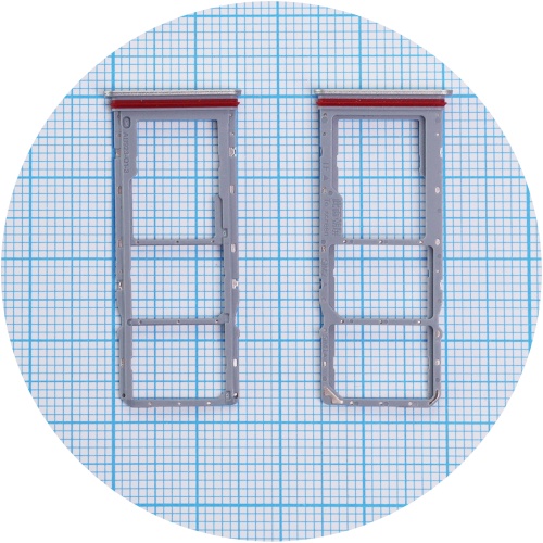 Тримач Sim картки та картки пам'яті Realme C75 4G RMX3941 (золотистий на 2 SIM + Micro SD)