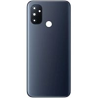 Задняя крышка OnePlus Nord N100 (серая оригинал Китай со стеклом камеры)