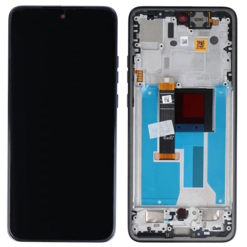 Дисплей Motorola Edge 50 Neo XT2409 з тачскріном (оригинал 100% Service Pack з сірою рамкою)