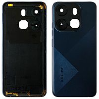 Задняя крышка Tecno Spark Go 2023 BF7n (черная оригинал Китай)