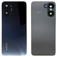 Задняя крышка Realme 10 RMX3630 (черная Original New со стеклом камеры)