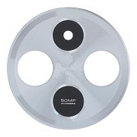 Стекло камеры Xiaomi Redmi 14C, Poco C75 (синее большое)