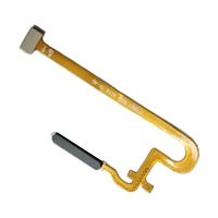 Шлейф Realme C55 RMX3710 с кнопкой включения и сканером отпечатка пальца (AAA черный)