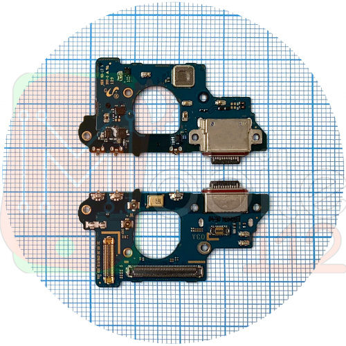 Шлейф Samsung Galaxy S20 FE G780F, Galaxy S20 FE 5G G781B, с разъемом зарядки и микрофоном (оригинал Китай)