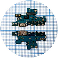 Шлейф Samsung Galaxy S10 Lite G770F з роз'ємом зарядки та мікрофоном - нижня плата (оригінал Китай)