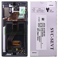 Дисплей Samsung Galaxy Note 10 Plus N975F з тачскріном (оригінал OEM SP у чорній рамці)