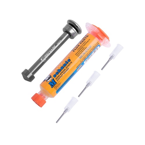 Флюс Mechanic MCN-UV10 (з металевим штовхачем) - шприц 10 мл без вмісту свинцю та галогенів фото 2 Флюс Mechanic MCN-UV10 (з металевим штовхачем) - шприц 10 мл без вмісту свинцю та галогенів фото 2