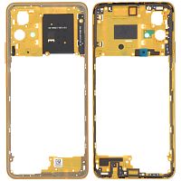 Рамка корпусу Xiaomi Poco M4 Pro 5G (жовта)