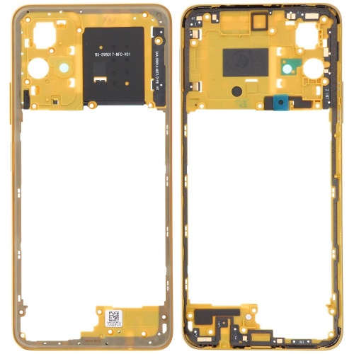 Рамка корпусу Xiaomi Poco M4 Pro 5G (жовта) Рамка корпусу Xiaomi Poco M4 Pro 5G (жовта)