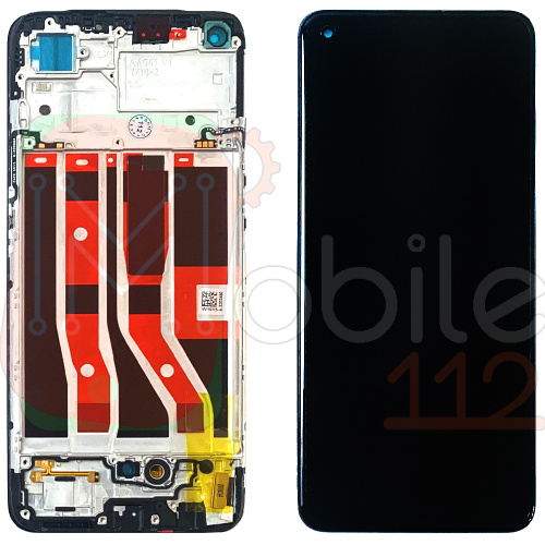 Дисплей Oppo A74 4G з тачскріном і рамкою (оригінал Китай)