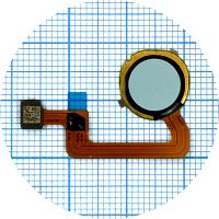 Шлейф Xiaomi Redmi 12C, Poco C55 зі сканером відбитка пальця (зелений оригінал Китай)