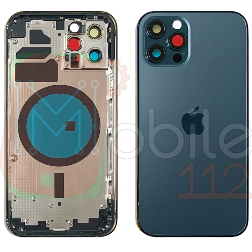 Корпус Apple iPhone 12 Pro (синій оригінал Китай EU)