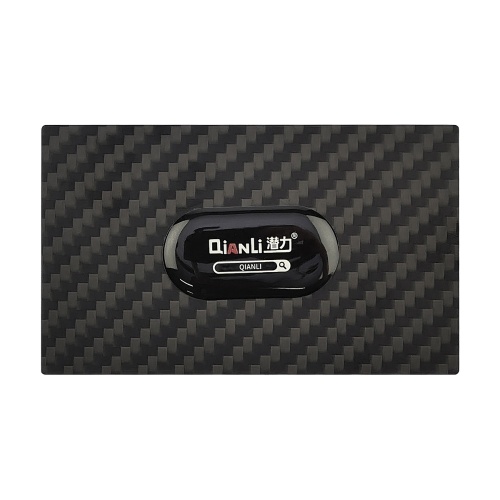 Карта пластикова QianLi Carbon Fiber Business card shaped (90 x 54 x 0.23 мм) фото 2