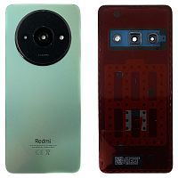 Задня кришка Xiaomi Redmi A3 (зелена Original New зі склом камери)