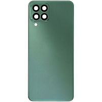 Задня кришка Samsung Galaxy M33 5G M336B (зелена зі склом камери)