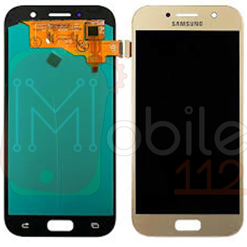 Дисплей Samsung Galaxy A5 2017 A520F з тачскріном (золотистий TFT)