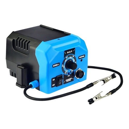 Паяльна станція WEP 936A-II, паяльник, тримачі плат та припою, 120W, 200-480 гр C фото 4