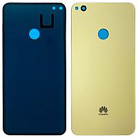 Задняя крышка Huawei P8 Lite 2017 PRA-LX1 PRA-L21 (золотистая оригинал Китай)