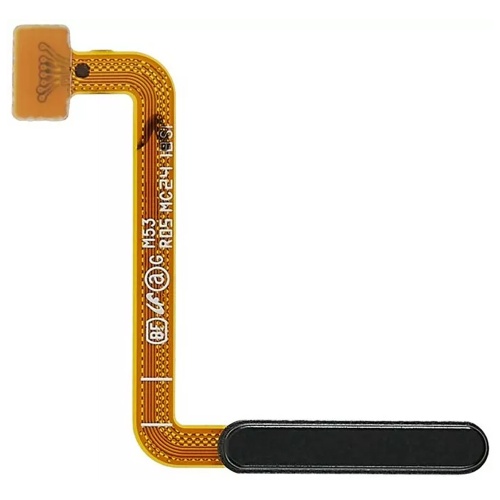 Шлейф Samsung Galaxy M33 M336B з кнопкою включення та сканером відбитка пальця (AAA чорний)