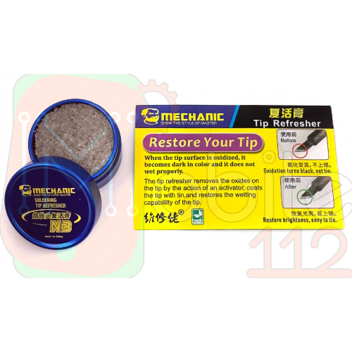 Очищувач паяльних жал Mechanic N3, 8 гр, 300-360°C