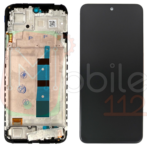 Дисплей Xiaomi Redmi Note 12 + тачскрин с рамкой (оригинал OEM)