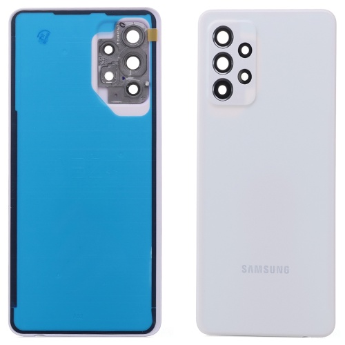 Задняя крышка Samsung Galaxy A52 A525F (белая оригинал Китай со стеклом камеры) Задняя крышка Samsung Galaxy A52 A525F (белая оригинал Китай со стеклом камеры)