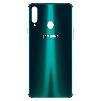 Задняя крышка Samsung Galaxy A20s 2019 A207F (зеленая)