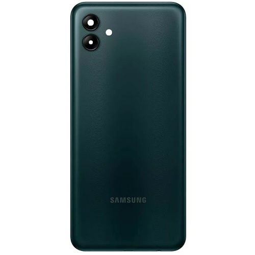 Задня кришка Samsung Galaxy A04 A045F (зелена оригінал Китай зі склом камери)