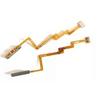 Шлейф Xiaomi Poco F3, Mi 11i с кнопкой включения и сканером отпечатка пальца (AAA черный)