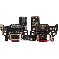 Шлейф Motorola Edge 60 Fusion XT2503 з роз'ємом зарядки - нижня плата (AAA)