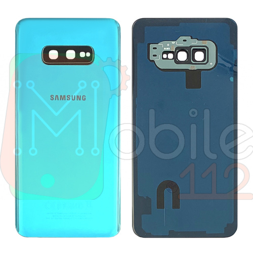 Задня кришка Samsung Galaxy S10e G970F (зелена оригінал Китай зі склом камери)