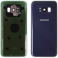 Задняя крышка Samsung Galaxy S8 G950F (серая оригинал Китай со стеклом камеры)