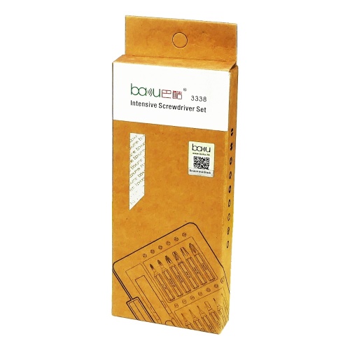 Набір викруток Baku BA-3338 з високоміцної сталі S2 (ручка, 24 насадки) фото 5