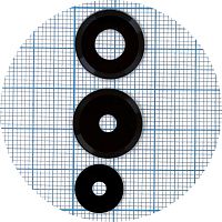 Скло камери Xiaomi Redmi Note 14 4G (комплект 3 шт)