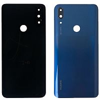 Задняя крышка Huawei P Smart Z STK-LX1 (уценка - синяя со стеклом камеры)