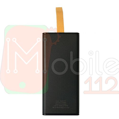 Power Bank Павербанк WUW Y117 5V 2.1A 50000 mAh Large Capacity Чорний фото 2