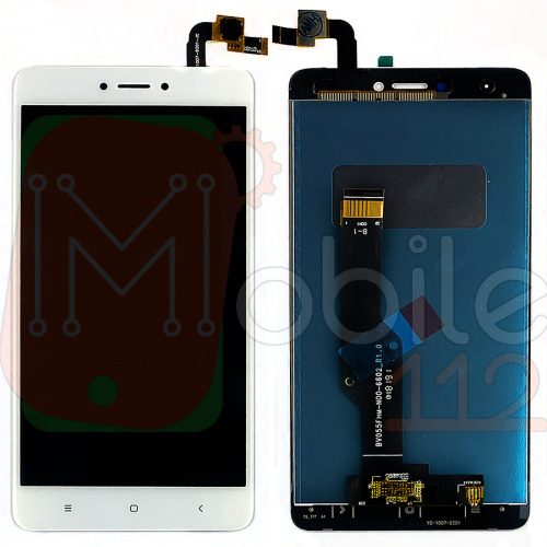 Дисплей Xiaomi Redmi Note 4X, Note 4 Global 3/32 2016102 з тачскріном (білий AAA)