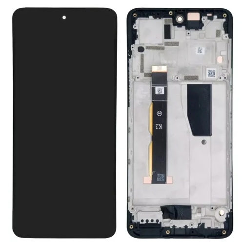 Дисплей Motorola Moto G84 XT2347 з тачскріном (оригінал 100% Service Pack з рамкою)