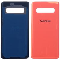 Задня кришка Samsung Galaxy S10 G973F (рожева оригінал Китай)