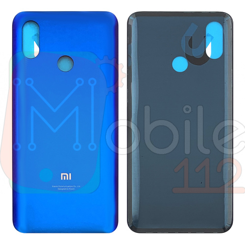 Задняя крышка Xiaomi Mi 8 M1803E1A (синяя)