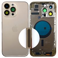 Корпус Apple iPhone 14 Pro Max (золотистый оригинал Китай US без SIM)