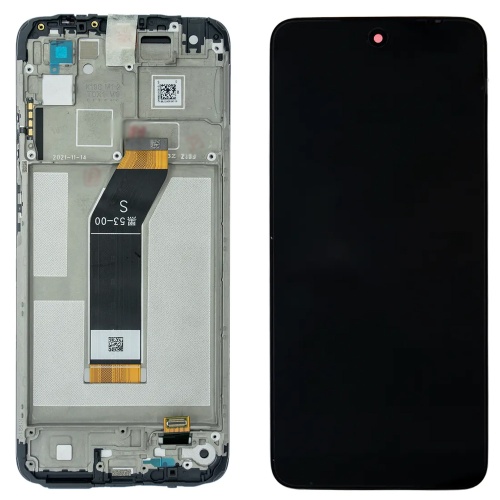 Дисплей Xiaomi Redmi 10 2022 + з тачскріном та рамкою (оригінал 100% Service Pack)