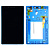 Дисплей Lenovo Tab 3 7.0" TB3-710F TB3-710L з тачскріном (оригінал Китай із синьою рамкою)