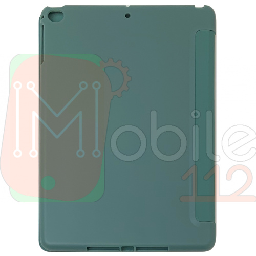 Чохол книжка Apple iPad Mini 1, Mini 2, Mini 3, Mini 4, Mini 5 без лого (темно - зелений) фото 2