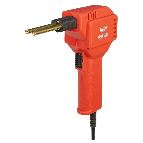 Паяльний набір WEP 960 V85 для ремонту пластикових деталей (термостеплер 85W з підсвічуванням, кусачки, 400 скоб 0.8 мм) фото 2